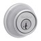Kwikset Kwikset SmartKey Security Satin Chrome Metal Single Cylinder Deadbolt 96600-767 - alternate 8